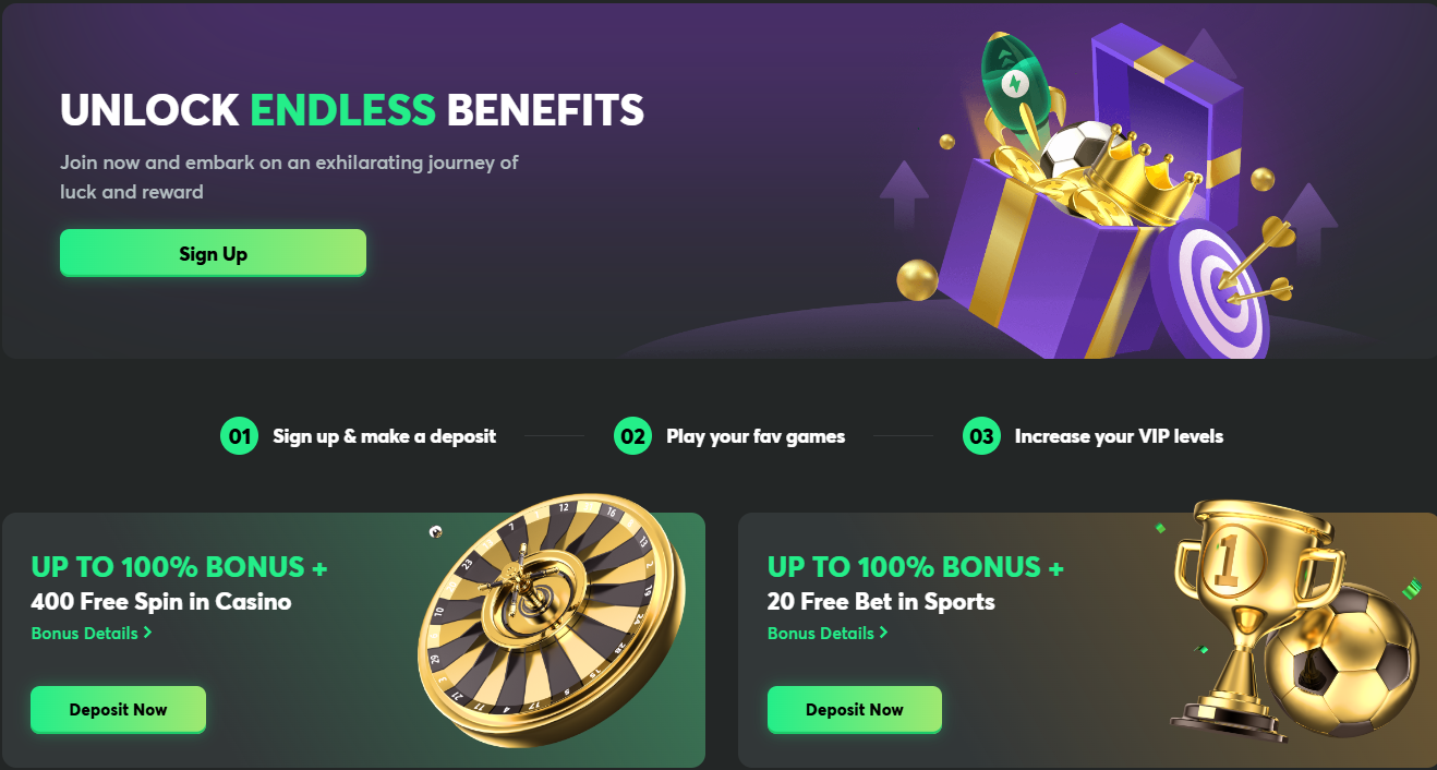bonuses BC.Game